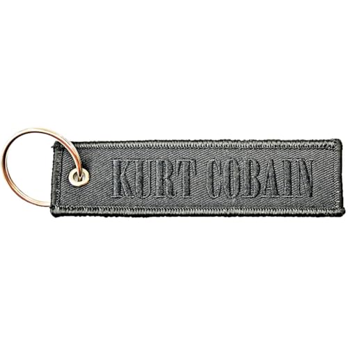 Kurt Cobain - Keychain: Logo (Double Sided Patch) - keyrings image 2