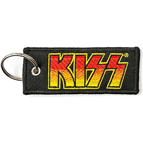 KISS - Keychain: Classic Logo (Double Sided Patch) - keyrings image 2