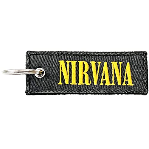 Nirvana - Keychain: Logo (Double Sided Patch) - keyrings image 2
