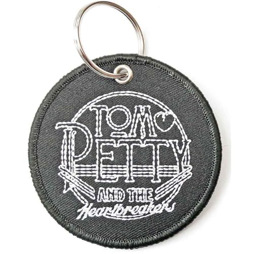 Tom Petty & The Hear - Keychain: Circle Logo (Double Sided Patch) - ke image 2