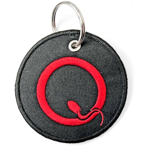 Queens Of The Stone - Keychain: Q Logo (Double Sided Patch) - keyrings image 2
