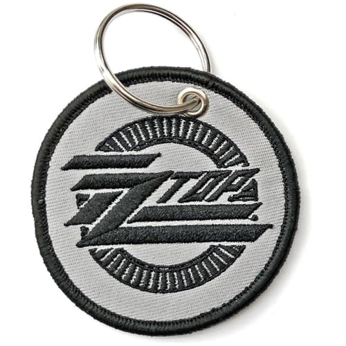 ZZ Top - Keychain: Circle Logo (Double Sided Patch) - keyrings image 2