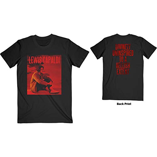 Lewis Capaldi - tshirt - Unisex - Short Sleeves - Small image 2
