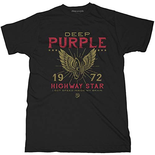 Deep Purple - tshirt - Unisex - Short Sleeves - Large image 1