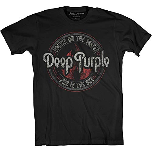Deep Purple - tshirt - Unisex - Short Sleeves - Small image 1