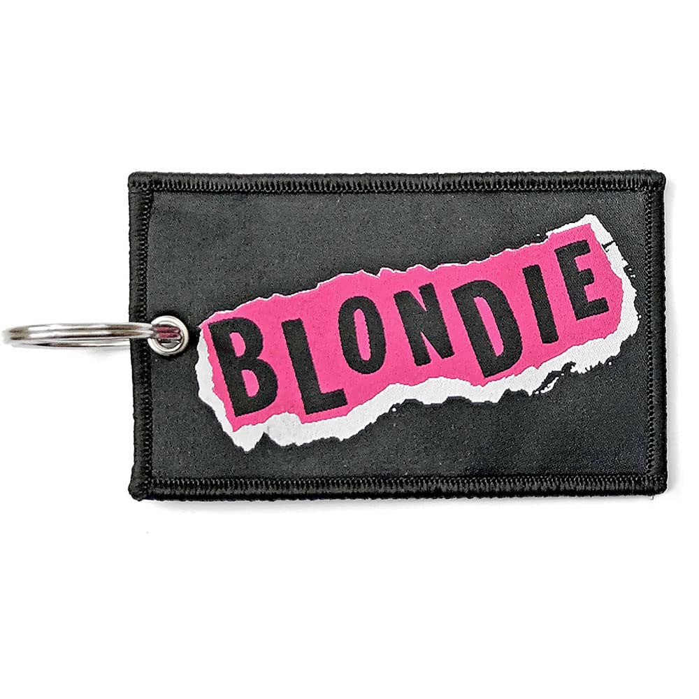 Blondie - Keychain: Punk Logo (Double Sided Patch) - keyrings image 2