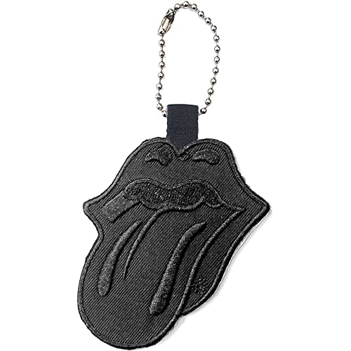 Rolling Stones - Keychain: Classic Tongue Black (Double Sided Patch) - image 2