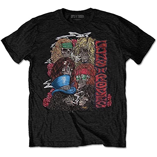 Guns N' Roses - tshirt - Unisex - Short Sleeves - Stacked S - XX-Large image 2