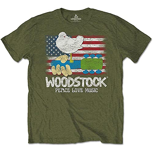 Woodstock - tshirt - Unisex - Short Sleeves - Flag - Medium image 2
