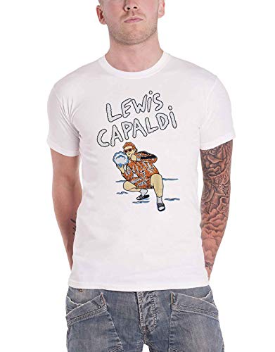 Lewis Capaldi - tshirt - Unisex - Short Sleeves - Small image 2