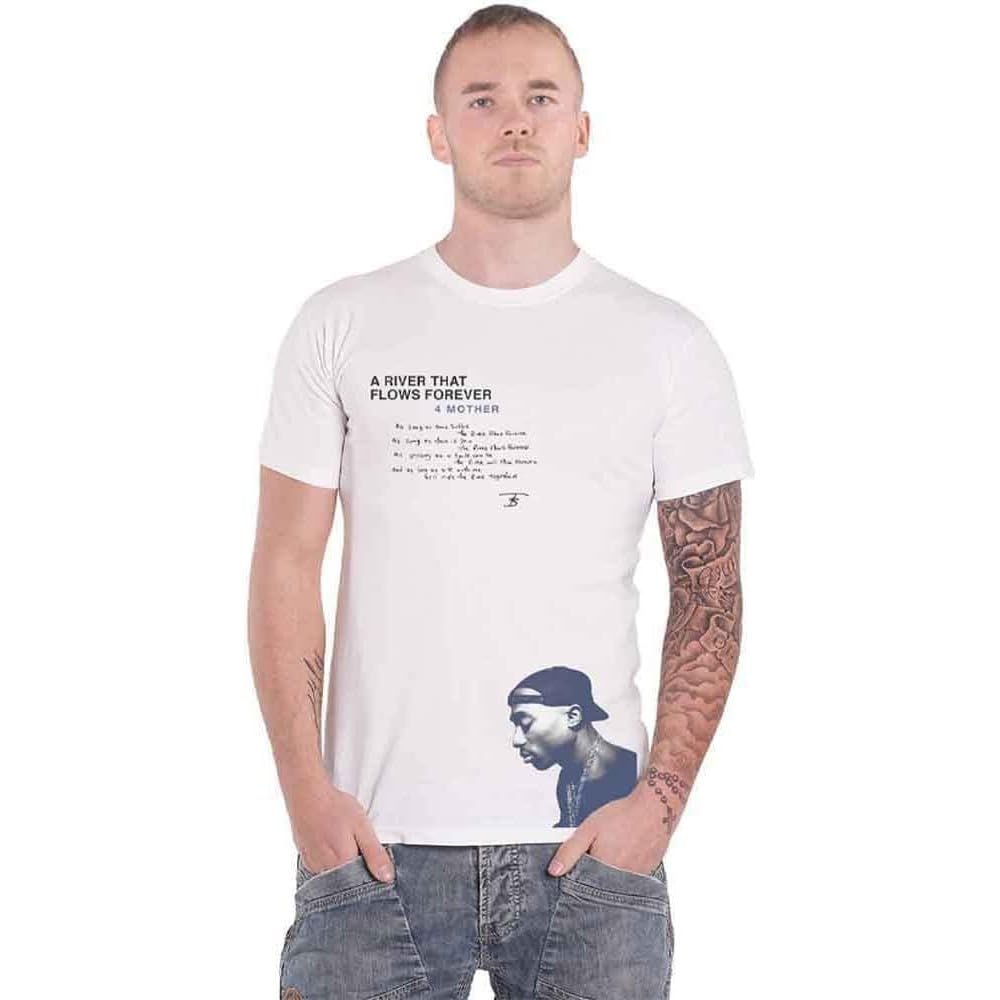 Tupac - tshirt - Unisex - Short Sleeves - X-Large image 2