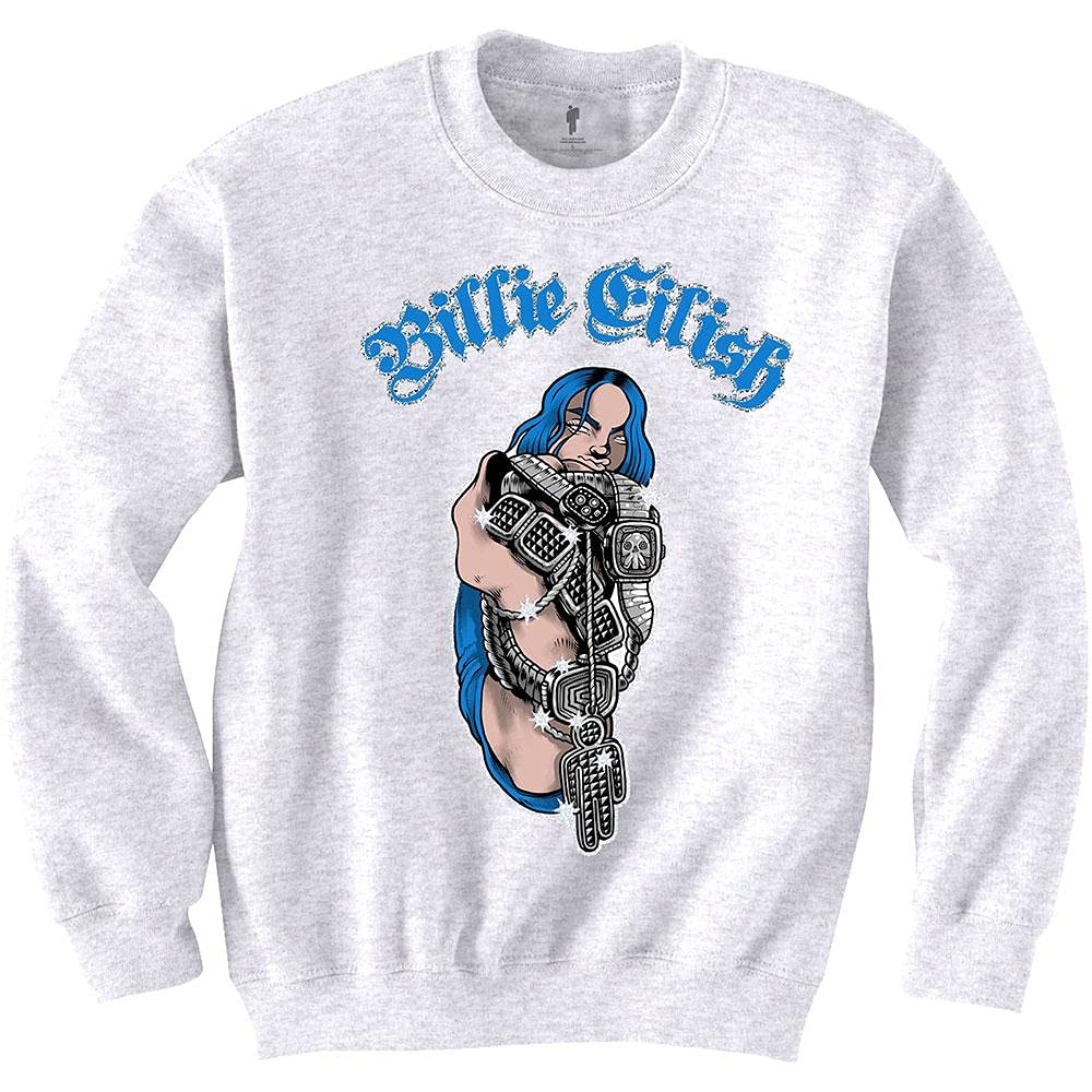 Billie Eilish - sweatshirts - Unisex - Long Sleeves - X-Small image 2