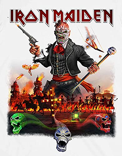 Iron Maiden - tshirt - Unisex - Short Sleeves - Small image 4