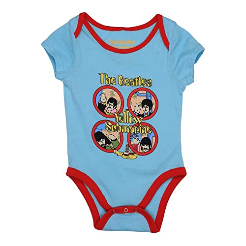 Beatles - Bag - Kids - Short Sleeves - Yellow Submarine P - 0-3 Months image 2