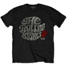 Rolling Stones - tshirt - Unisex - Short Sleeves - Swirl Log - X-Large image 2