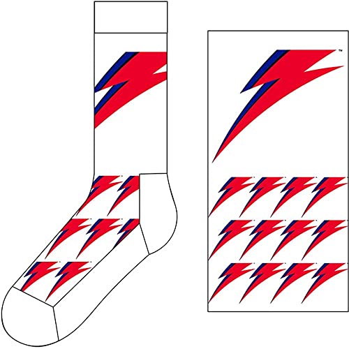 David Bowie - Socks & Hosiery - Unisex - Flash - UK Size 7 - 11 image 2