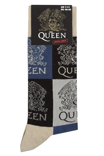 Queen - Clothing - Unisex - Crest Blocks - UK Size 7 - 11 image 3