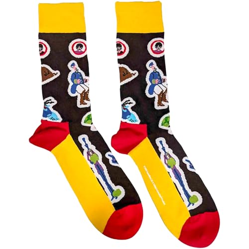Beatles - Socks & Hosiery - Unisex - Portholes & Char - UK Size 7 - 11 image 2