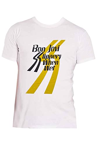 Bon Jovi - tshirt - Unisex - Short Sleeves - Medium image 5