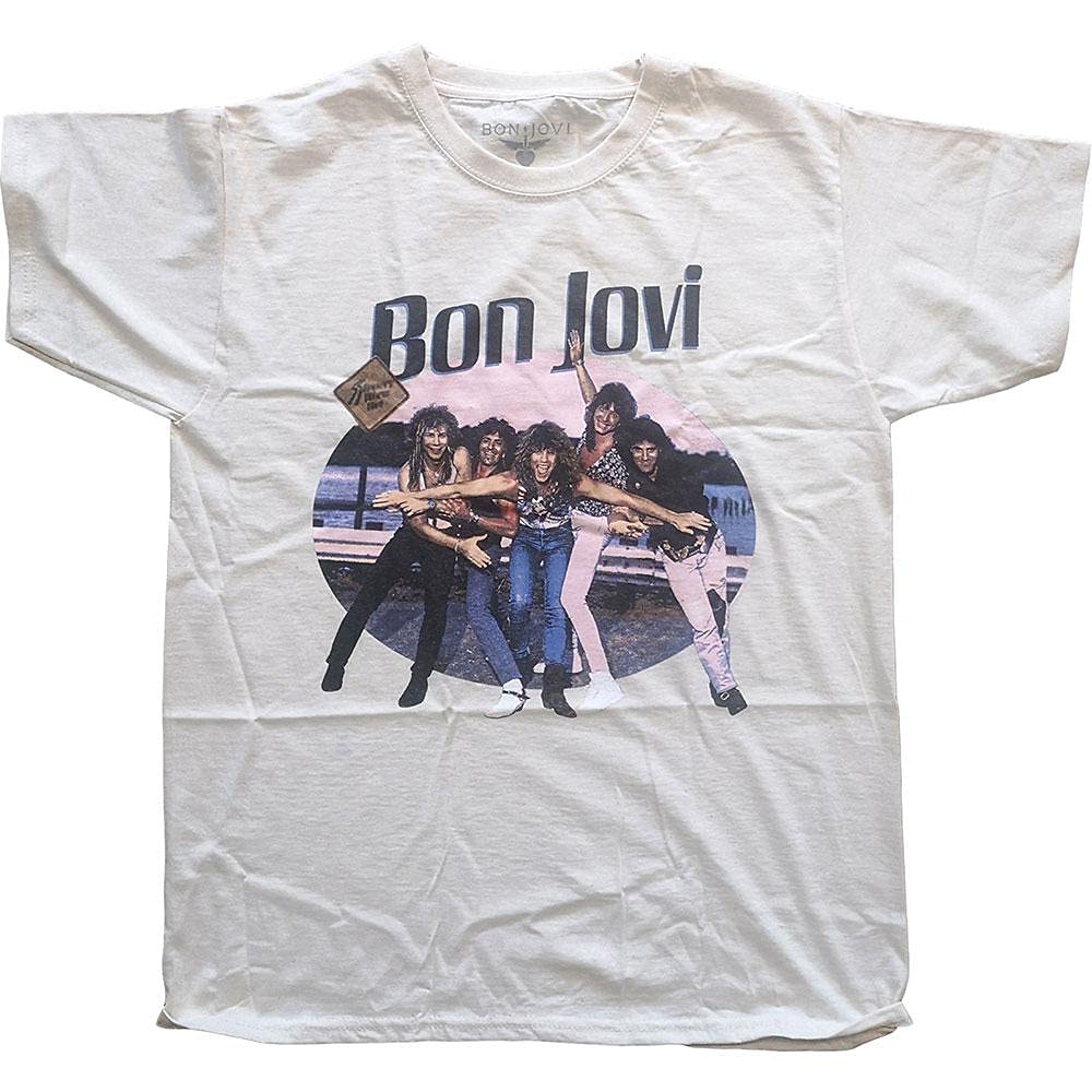 Bon Jovi - tshirt - Unisex - Short Sleeves - Small image 2