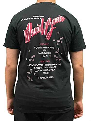 David Bowie - tshirt - Unisex - Short Sleeves - Young Ameri - 2X-Large image 3
