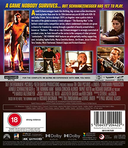 Running Man. The - Blu-ray 4K image 3