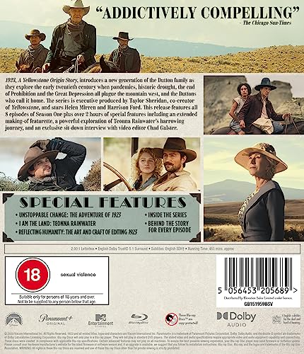 1923: A Yellowstone Origin Story - Season 1 - Blu-ray image 3