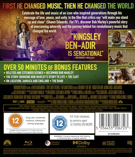 Bob Marley: One Love - BLU-RAY image 3