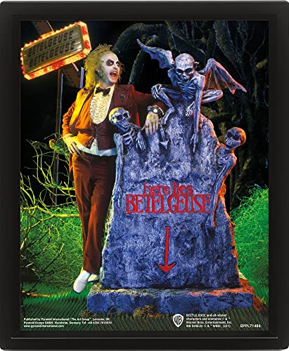 Beetlejuice (Graveyard) - Framed 3D - Non-book item image 1