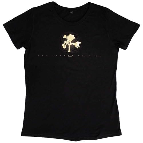U2 - tshirt - Ladies - Gold Tree Flock - Large