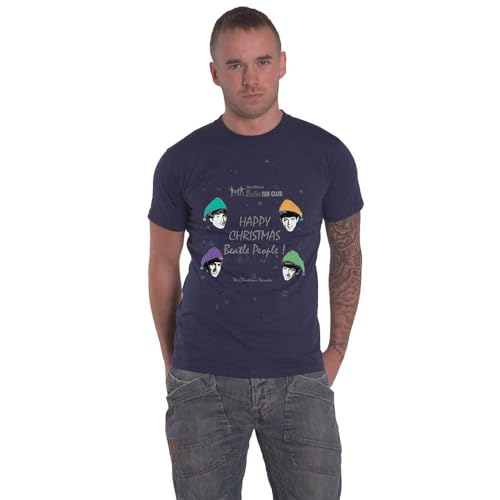 Beatles - tshirt - Unisex - Short Sleeves - Happy Christmas - 2X-Large image 2