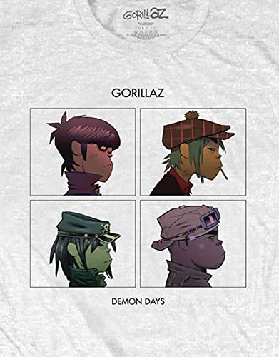 Gorillaz - tshirt - Unisex - Short Sleeves - Small image 4