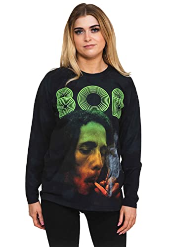 Bob Marley - tshirt - Unisex - Long Sleeves - Medium image 2