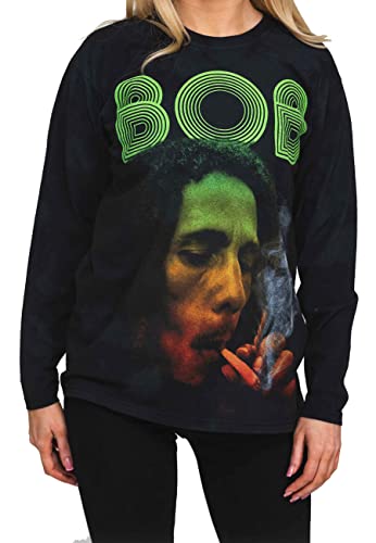 Bob Marley - tshirt - Unisex - Long Sleeves - Medium image 3