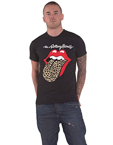 Rolling Stones - tshirt - Unisex - Short Sleeves - Leopard  - XX-Large image 2