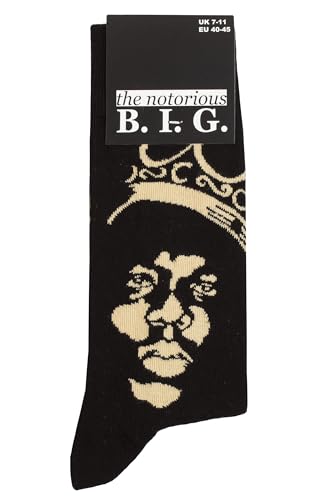 Biggie Smalls - Clothing - Unisex - Gold Crown - UK Size 7 - 11 image 3