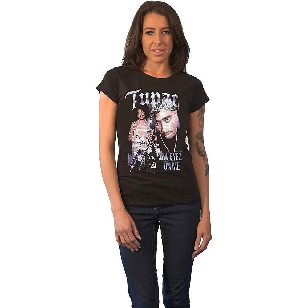 Tupac - tshirt - Ladies - Short Sleeves - Medium image 2