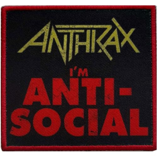 Anthrax - Patch - Standard Size image 2