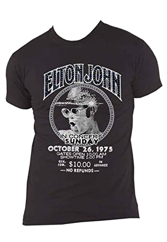 Elton John - tshirt - Unisex - Short Sleeves - Large image 4