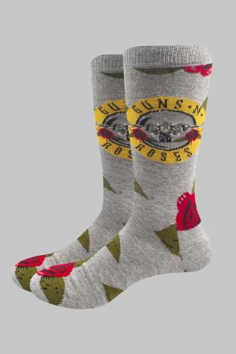Guns N Roses - Socks & Hosiery - Unisex - Bullet Rose - UK Size 7 - 11 image 5