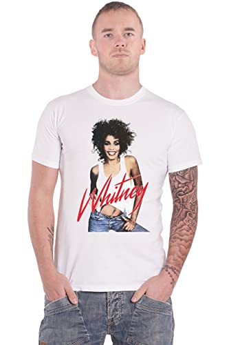 Whitney Houston - tshirt - Unisex - Short Sleeves - Wanna Dan - Medium image 2