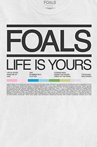 Foals - tshirt - Unisex - Short Sleeves - X-Large image 4