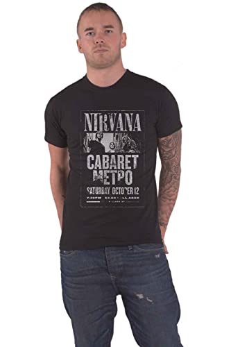 Nirvana - tshirt - Unisex - Short Sleeves - Cabaret Metro - Small image 2
