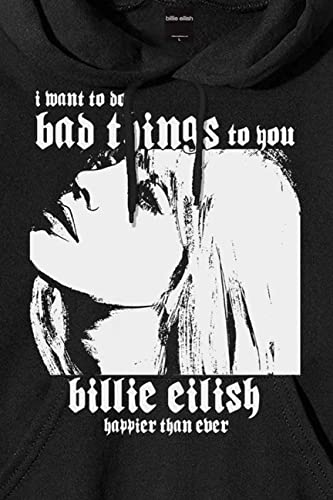 Billie Eilish - hoodies - Unisex - Long Sleeves - X-Large image 4