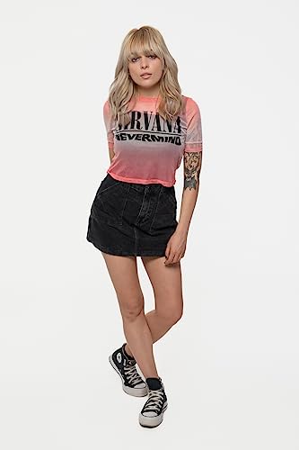 Nirvana - Ladies Crop To - tshirt - T-Shirts image 5