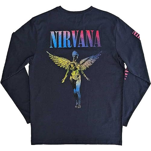 Nirvana - tshirt - Unisex - Long Sleeves - Small image 3
