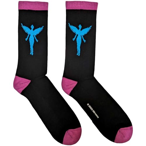 Nirvana - Socks & Hosiery - Unisex - In Utero Blue An - UK Size 7 - 11 image 2