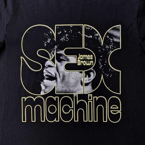 James Brown - tshirt - Unisex - Short Sleeves - Sex Machine - Small image 4