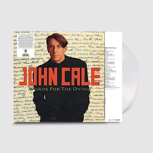 CALE - WORDS OR THE DYING (CLEAR VINYL) - Vinyl Record image 1