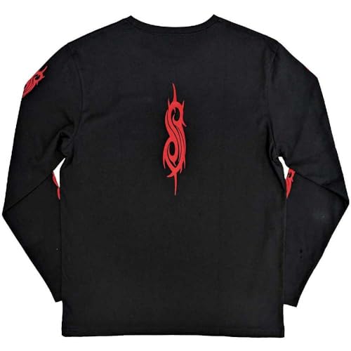Slipknot - tshirt - Unisex - Long Sleeves - Skeleton Flag - XX-Large image 3